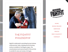 Tablet Screenshot of fightfit.org