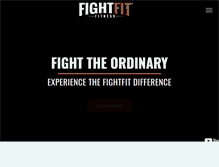 Tablet Screenshot of fightfit.com